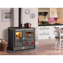 cuisinière à bois nordica thermo rosa xxl dsa