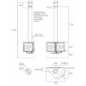 Plans de Cheminée métallique Rocal Vertex