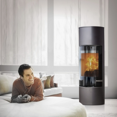 Poêle à bois scandinave Lotus Prestique Poêle à bois scandinave Lotus Prestique